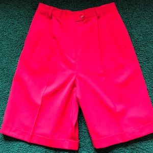 Women’s wool lined dress shorts=👔